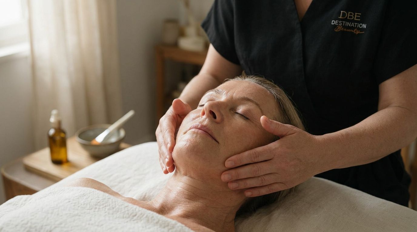 Visage fatigué et relâchement hormonal